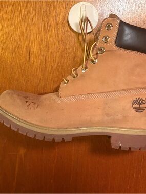 Timberland Wheat Nubuck 6" Classic Men's Work Boot